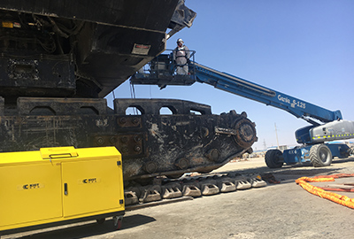 Synchronous Lifting & Maintenance of Large Electric Shovels<br /><br /><br /><br /><br /><br /><br />
