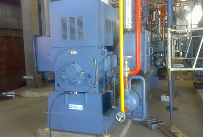 Screw compressor maintenance field application