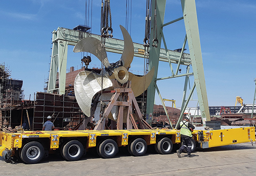 Ship-propeller-transportation